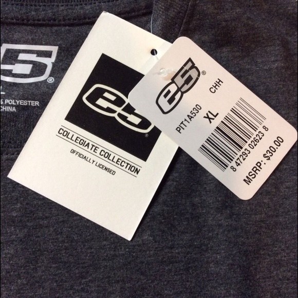 Pittsburgh Panthers E5 Men's XL "PITT" Script  Tee - Picture 5 of 6